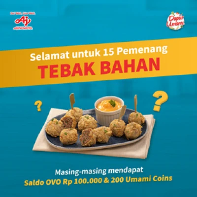 PEMENANG TEBAK BAHAN UMAMI
